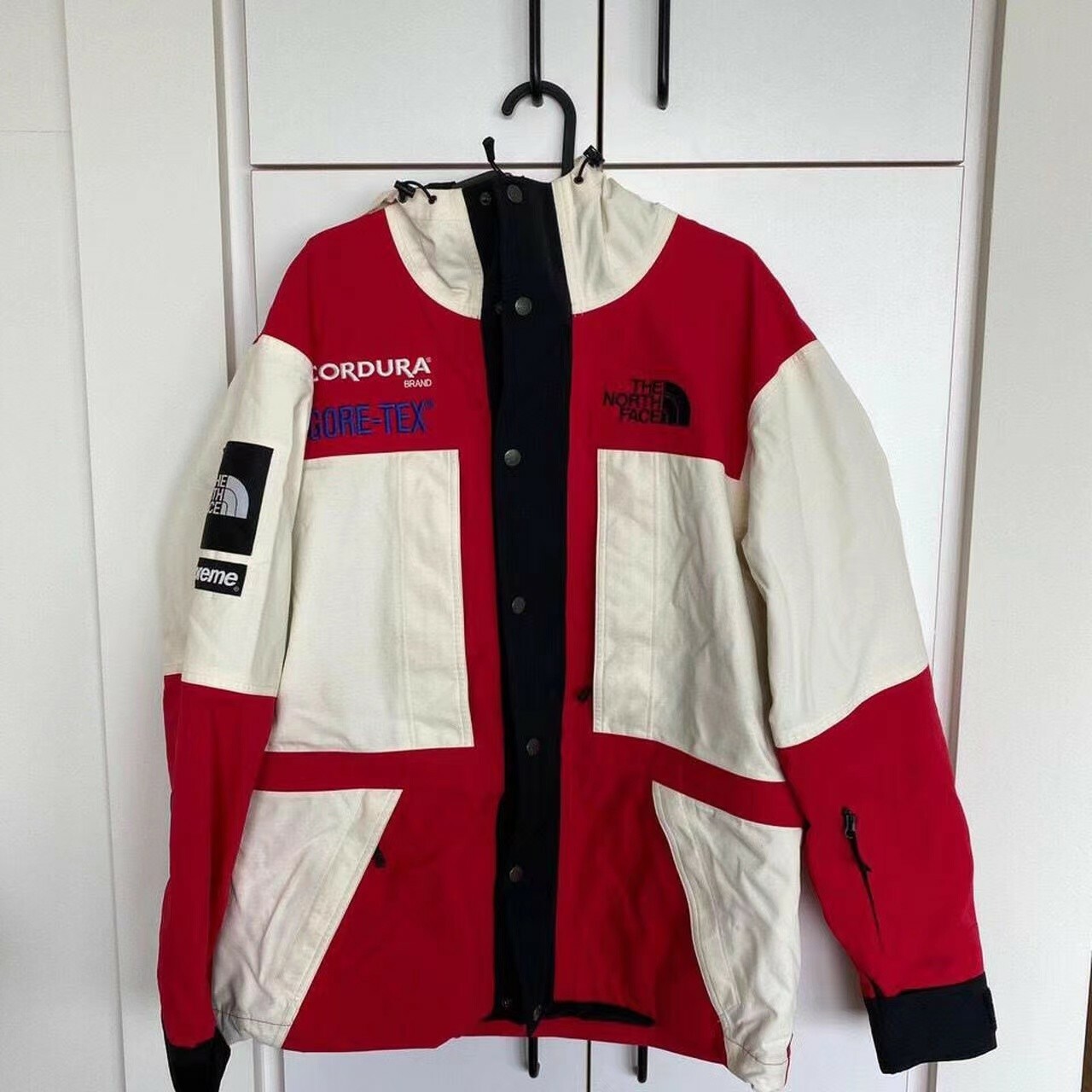 Supreme The North Face Expedition FW18 Jacket Size Medium Red | eBay