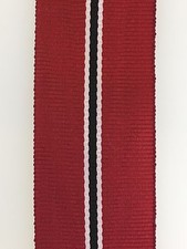 German WWII Russian Front Medal ribbon. 15cm length of 30mm wide ribbon