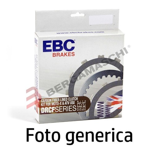 KIT DISCHI FRIZIONE STANDARD CONDOTTI PER MOTO CARBONIO HONDA NX650 EBC DRCF054 - Foto 3 di 5