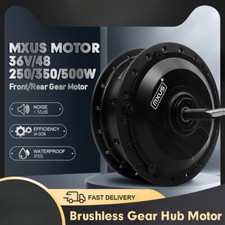 Electric Bike Motor 36V 48V 250W 350W 500W Front Rear Wheel Drive Hub Motor