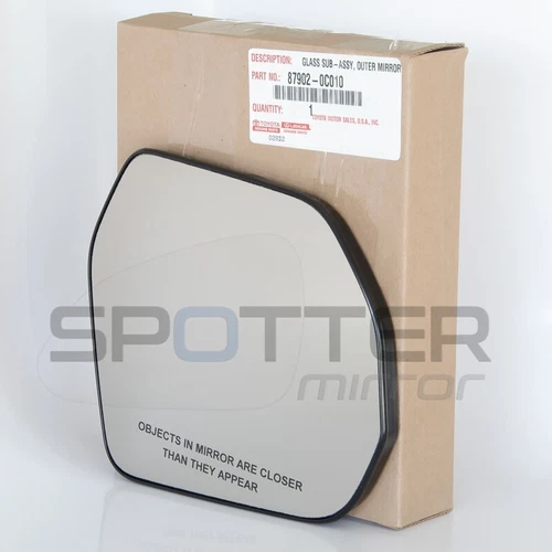 Mirror Glass for 2022-2025 Toyota TUNDRA SR SR5 fits Passenger Right Side OEM