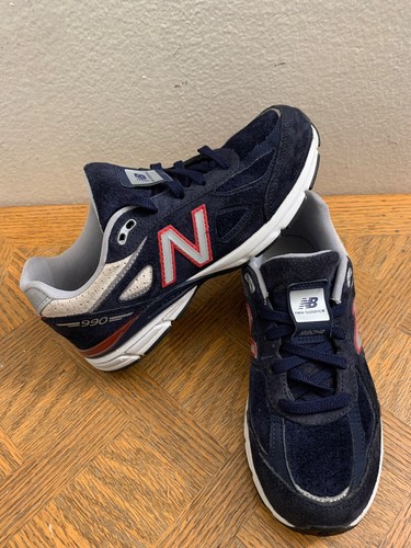 New Balance Kids 990v4 Running Auede 