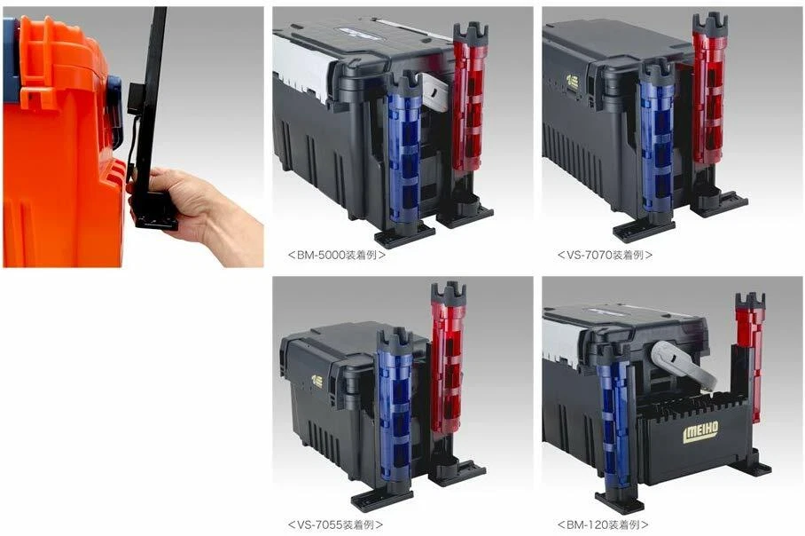 Soporte de varilla Meiho BM-250 luz de Japón Foto 2 de 3