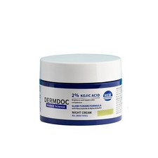 DermDoc 2 Kojic Acid Glow Fusion Formula Night Cream For Even-Toned 50 g 