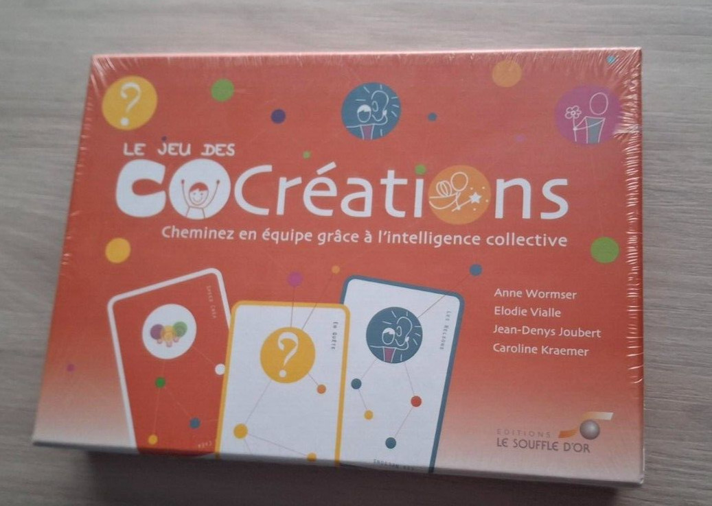 Le jeu des CoCréations Le Souffle d'Or neuf, 102 cartes d'animation