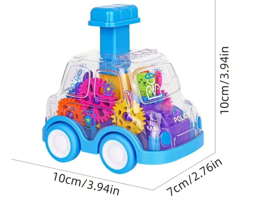 Baby Push & Go Car Toy Friction Car Fine Motor Skill Educational Infant Play NEW - Image 4 of 4