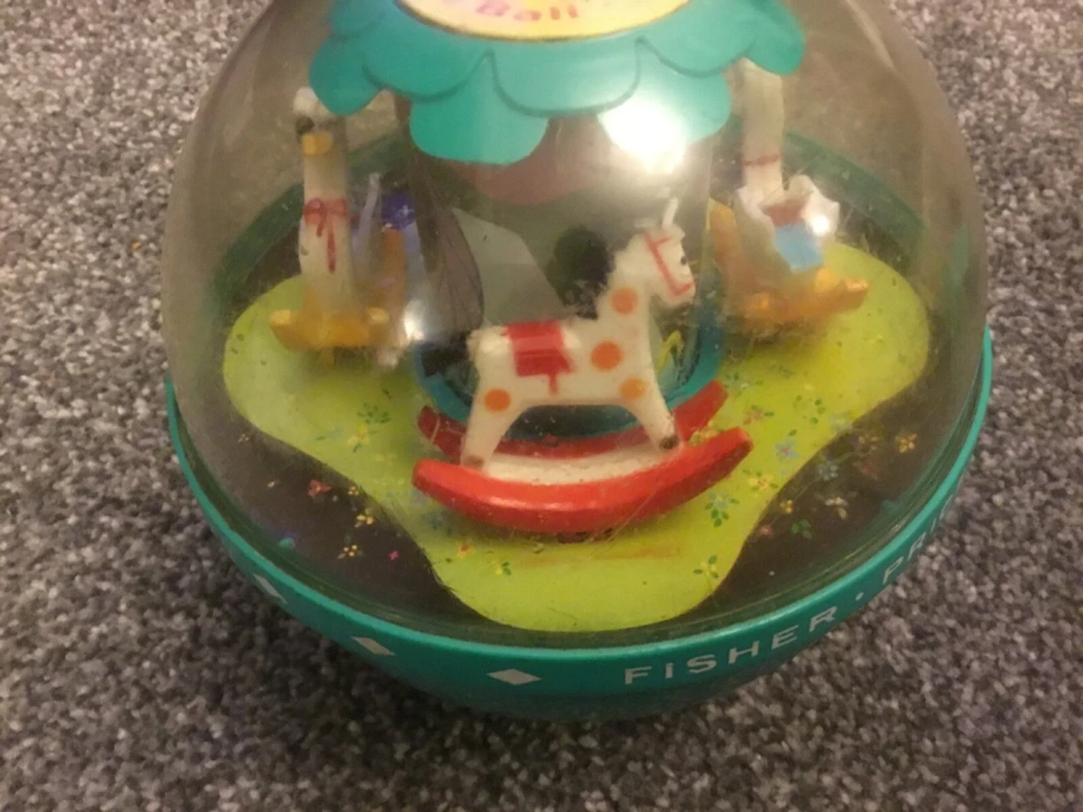 Vintage Fisher price roly poly chime ball eBay