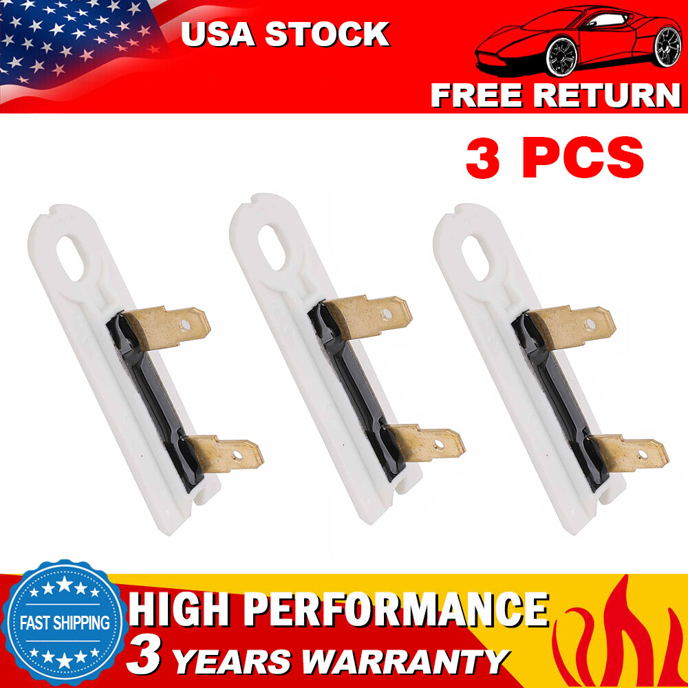 G4AP0500 TF 091C Dryer Thermal Fuse (3PCS) 3392519 FIT Whirlpool