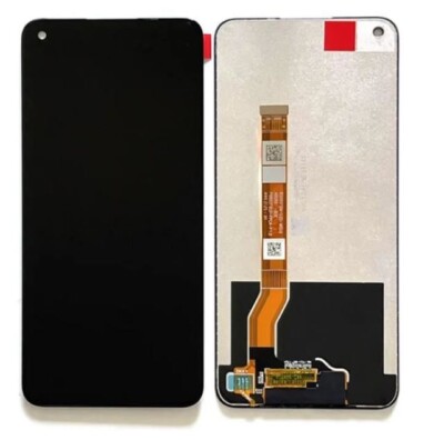 Kit Remplacement Écran LCD + Vitre Tactile + Cadre Pour Realme 8i (Noir) - Avec Outils - 3 Mois Garantie