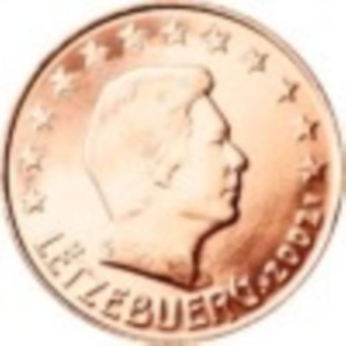 LUXEMBOURG 2003 - pièces de 1 cts +  2 Cts +  5 cts pièces neuves de rouleau - Imagen 1 de 1