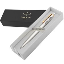 Personalised Engraved Parker Jotter ballpoint pen, Gift Box option, UK Stock