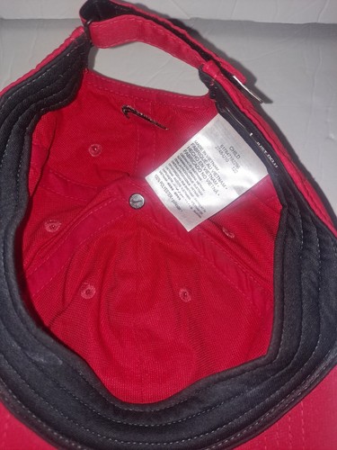 Nike Child's Red Strapback Baseball Cap/Hat - Picture 5 of 7