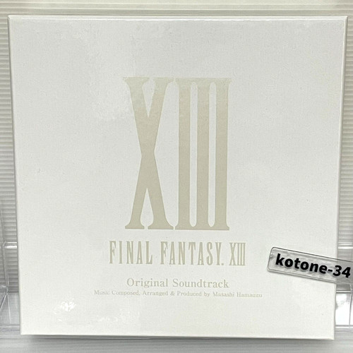 FINAL FANTASY XIII Original Soundtrack First Press Limited Edition 5CD Disc FF13