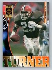 Eric Turner 1995 Collector's Edge #48 Cleveland Browns Black Label Football Card