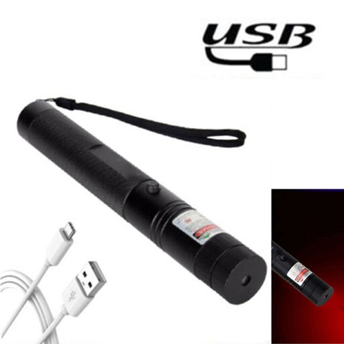 2000Miles Strong Beam Light Green Laser Pointer Pen USB Rechargeable Pocket Lamp - Picture 4 of 5