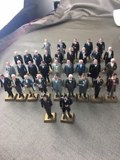 Vintage Marx Toys Plastic United States Presidents Figures 2.5  Lot Of 34 - Nice