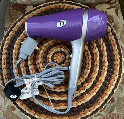 T3 Micro Featherweight Luxe 2i Ionic Hair Blow Dryer Purple