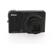 Nikon Coolpix S9100 noir – Compact expert 18x zoom – Très bon état