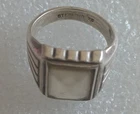 New ListingVintage Sterling Silver Men's Ring Estate Find