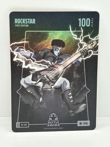 2025 Bo Jackson Battle Arena Alpha Update - Rockstar #BF-282 Steel Battlefoil