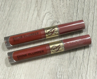 (2) Victoria's Secret Shine Plumper Lip Plumping Gloss - BERRY - new, sealed