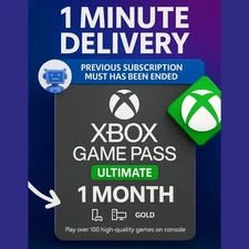 Xbox Game Pass Ultimate 1 Month Membership (USA only) e-delivey