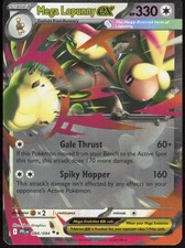 Fiamme Fantastiche Mega Lopunny ex 084/094 Doppio Pokemon Raro Nuovo/M