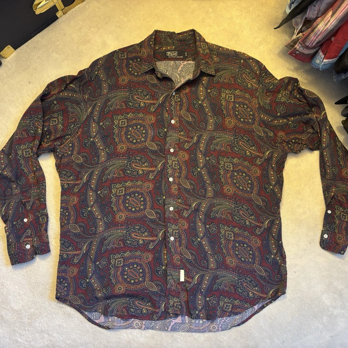Polo Ralph Lauren Rayon Casual Button-Down Shirts for Men for sale
