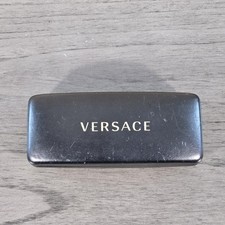 Versace Black Hard Clamshell Case ONLY for Eyeglasses Sunglasses
