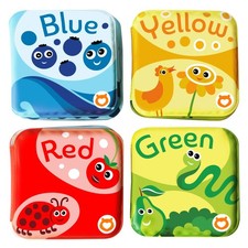 BabyBibi Floating Baby Bath Books. Kids Learning Bath Toys. Waterproof  Educati