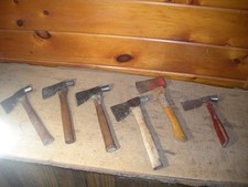 Vintage Group of User Hatchets / Brairwood, Plumb