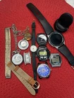 Vintage Watch Lot of 10 – Samsung Smartwatch, Casio, Timex, Pocket Watches