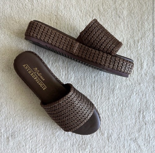 Matisse Anthropologie Montego Platform Slides