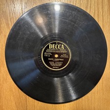 Vintage 10&rdquo; Record, Bing Crosby, White Christmas, 78 RPM, Decca, 1947