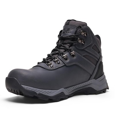Men's Hiking Boots Waterproof Ankle High Lightweight Outdoor Trails Trekking ...