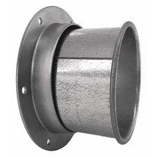Nordfab 8040401827 Angle Flange Adapter, Steel, 22 Ga Thick