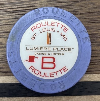 Lumiere Place Casino Hotel St Louis MO Roulette Casino Chip Table B