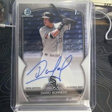 Dario Borrero Bowman Chrome 2023 Auto