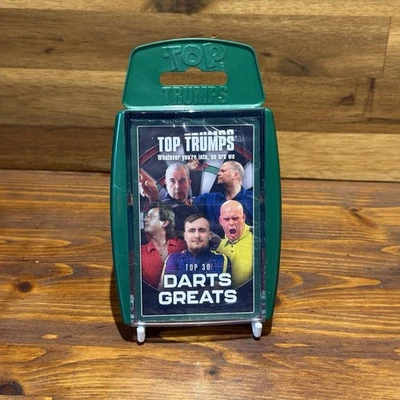 WINNING MOVES Top Trumps Top 30 Darts Greats Card Game Including Luke Littler Sealed New