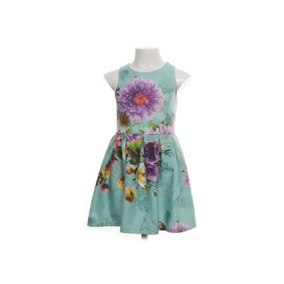 Matildas Wardrobe, Kleid, Größe: 104, Grün/Mehrfarbig, Elasthan/Polyester #CFs