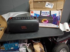 JBL PartyBox On-The-Go Essential-Party Speaker with Lights & Microphone