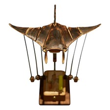 Mechanic Manta Ray Wooden Mechanical Dynamic Decor Handmade Electric