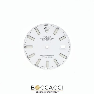 ROLEX White Dial for Datejust 41 116300 116334 Luminova (EXCELLENT STATE)