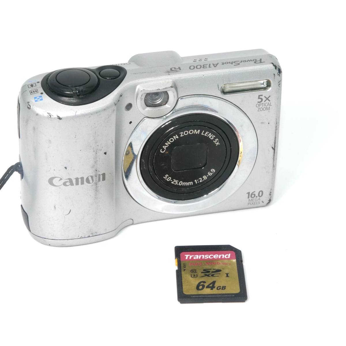 Canon PowerShot A1300 16MP Y2K Digicam (Silver) | eBay