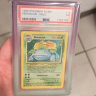 Wizards of the Coast Pokémon TCG Base Set Venusaur 15/102 Holo PSA 7 EN 1999