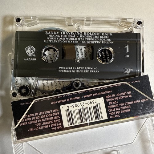 Randy Travis - No Holdin' Back - Cassette Tape 1989 Warner Bros. - Bild 2 von 3