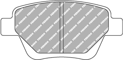 Brake Pad Set, disc brake FERODO RACING FDS4316
