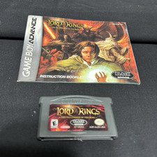 Nintendo Lord of the Rings: Fellowship of the Ring GBA Manual E NTSC-U/C