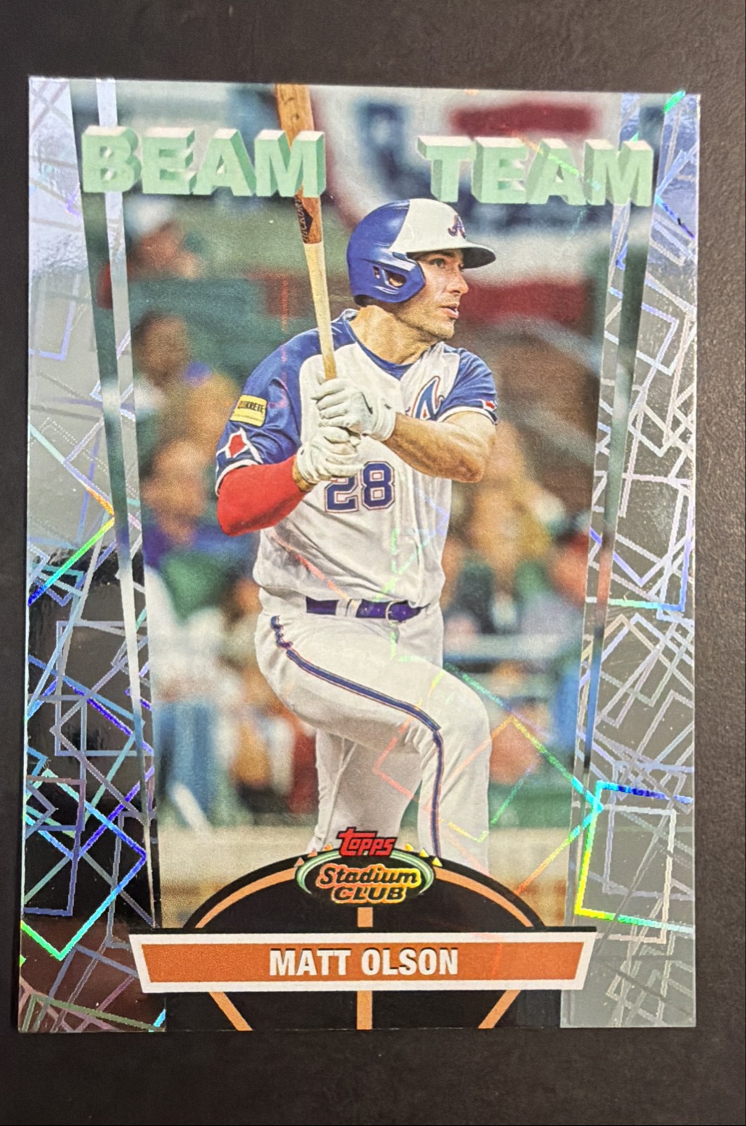 2024 Topps Stadium Club - Beam Team Matt Olson #BT-25