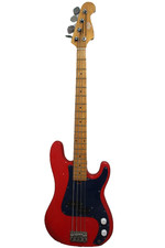 Vintage Hondo II Bass Guitar HD-830-B Red - Untested